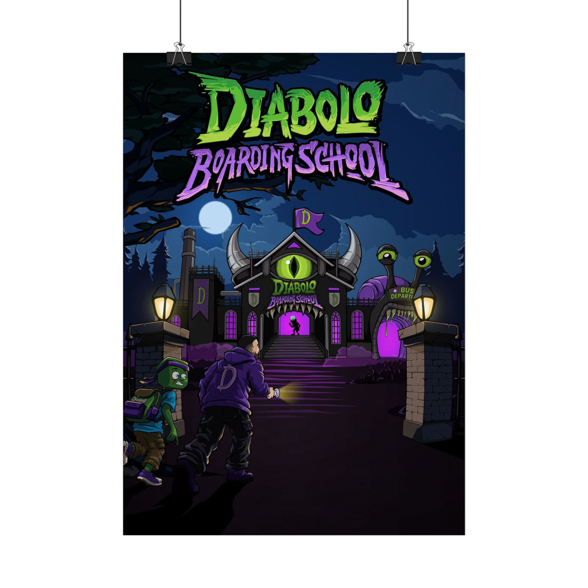 Poster Diabolo Boarding School Officiel