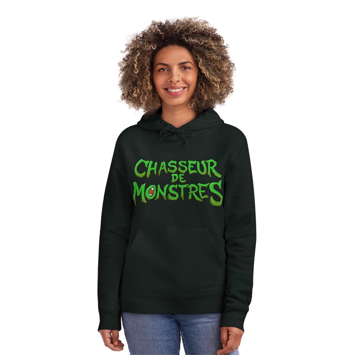 Sweat à capuche Adulte Chasseur de monstres - DiaboloStore