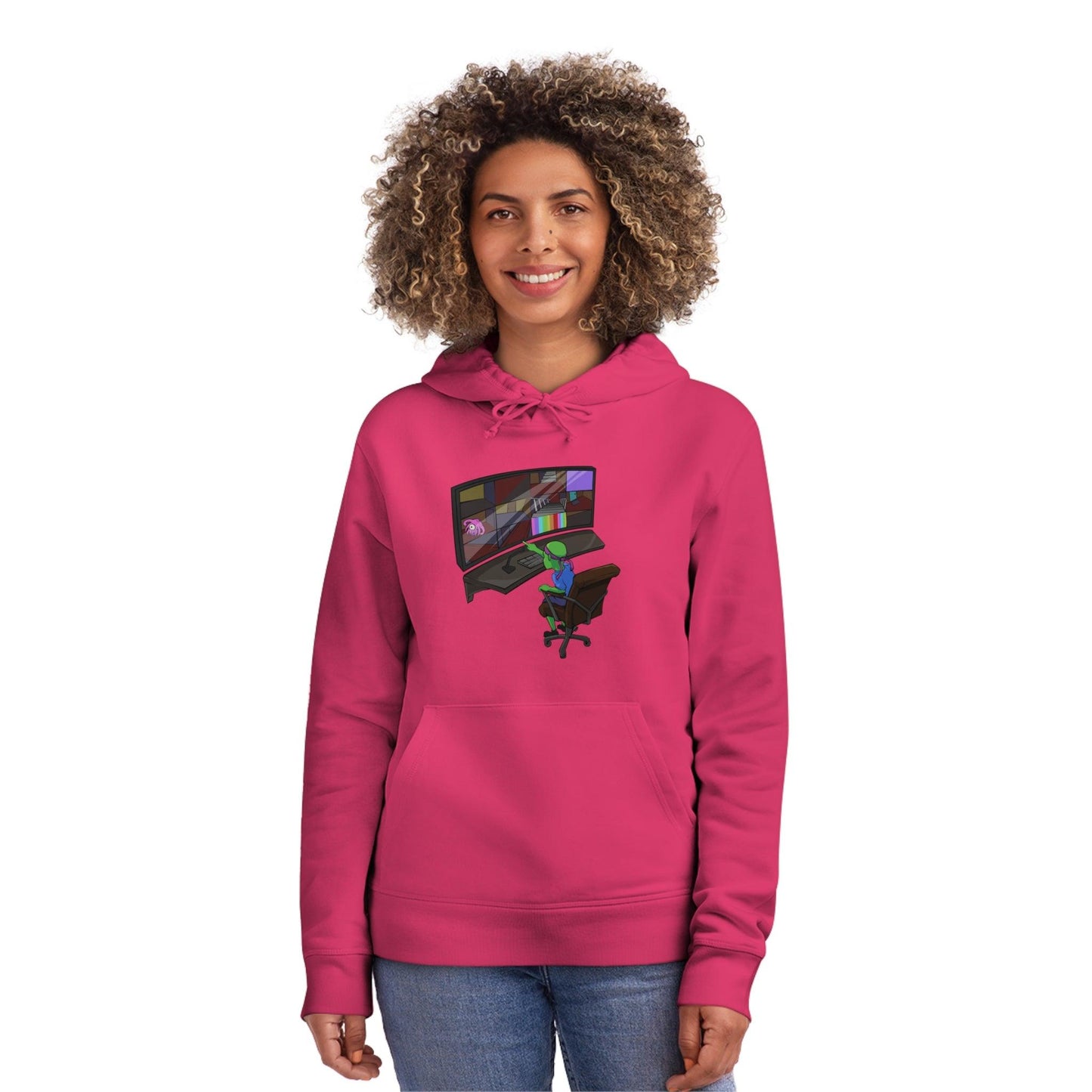Sweat à capuche Adulte Surveillance - DiaboloStore