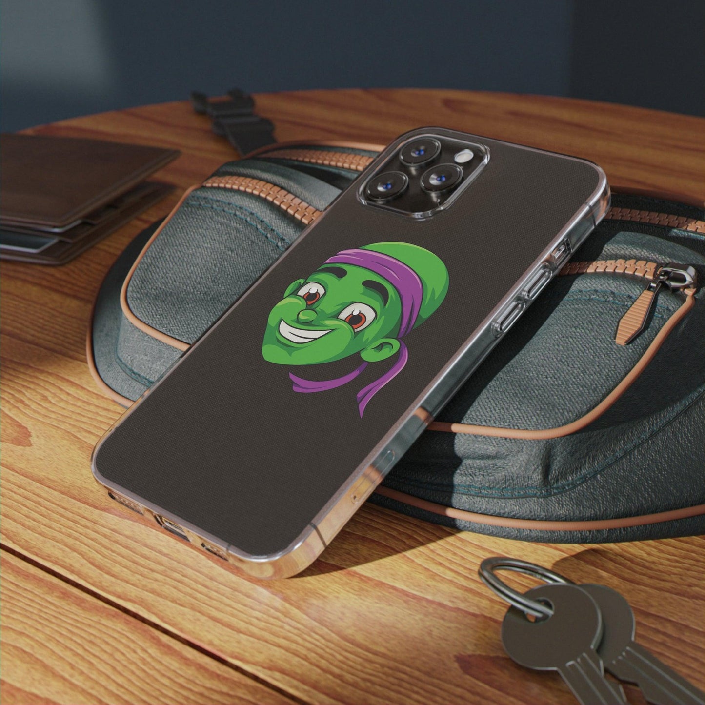 Coque iphone transparente Diabolo Head - DiaboloStore