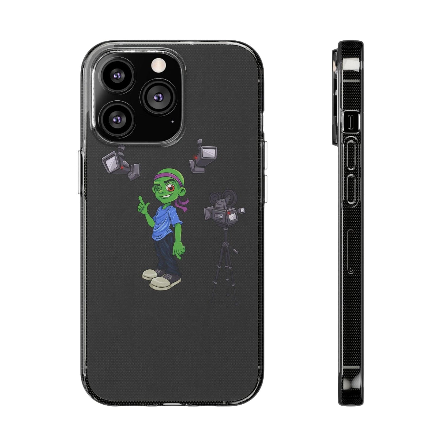 Coque iphone transparente Diabolo Caméra - DiaboloStore