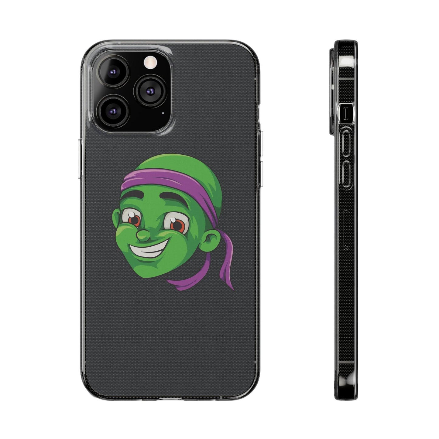 Coque iphone transparente Diabolo Head - DiaboloStore