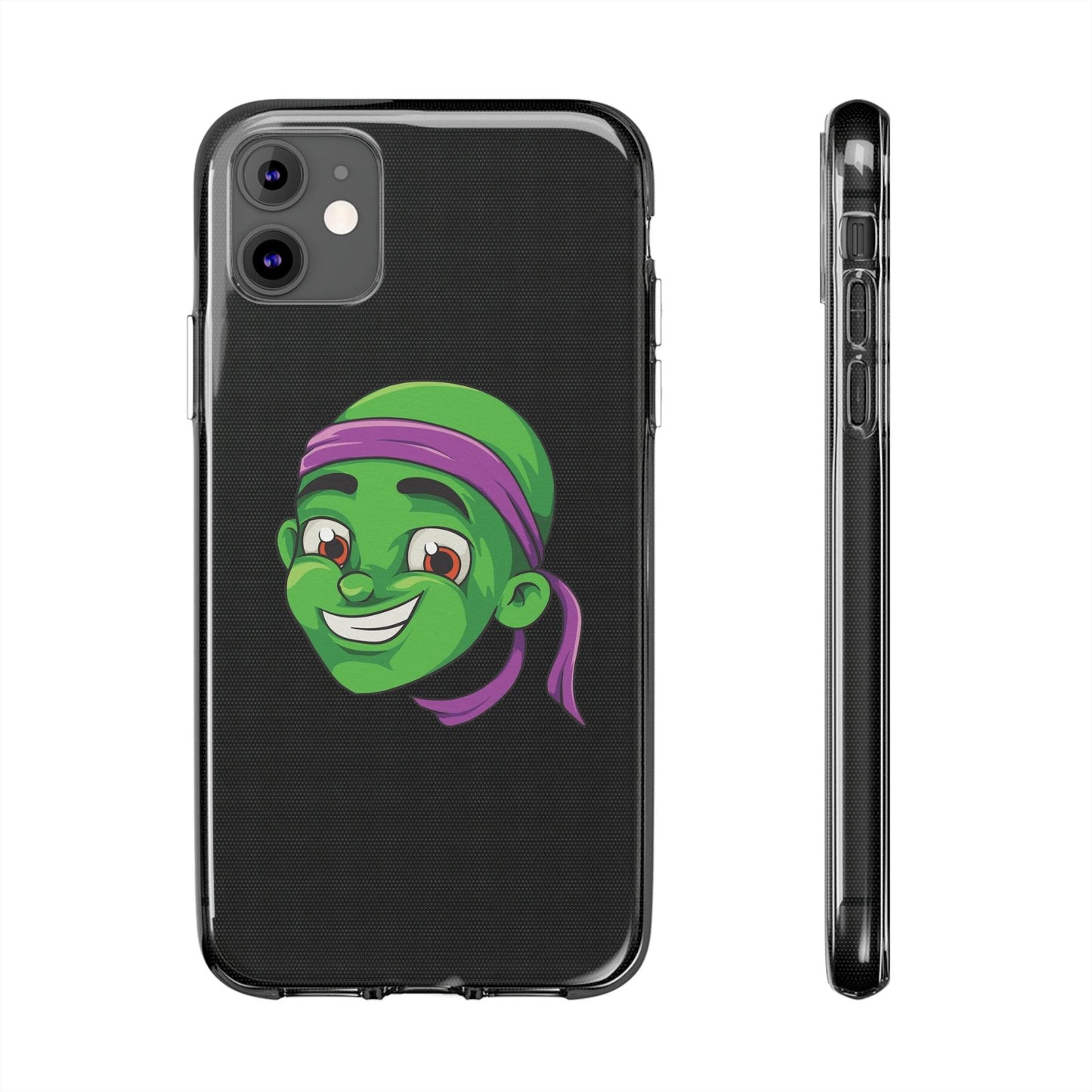 Coque iphone transparente Diabolo Head - DiaboloStore