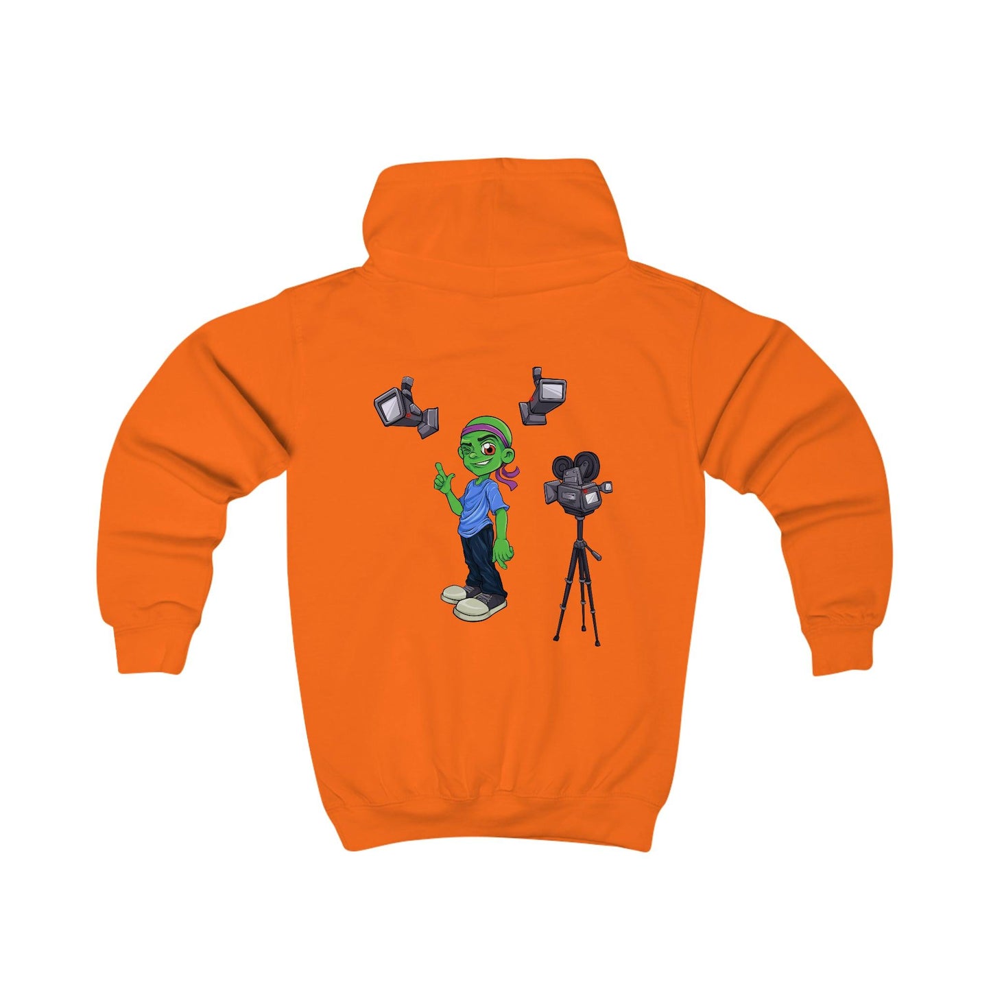Sweat à capuche Enfant - Caméra - DiaboloStore