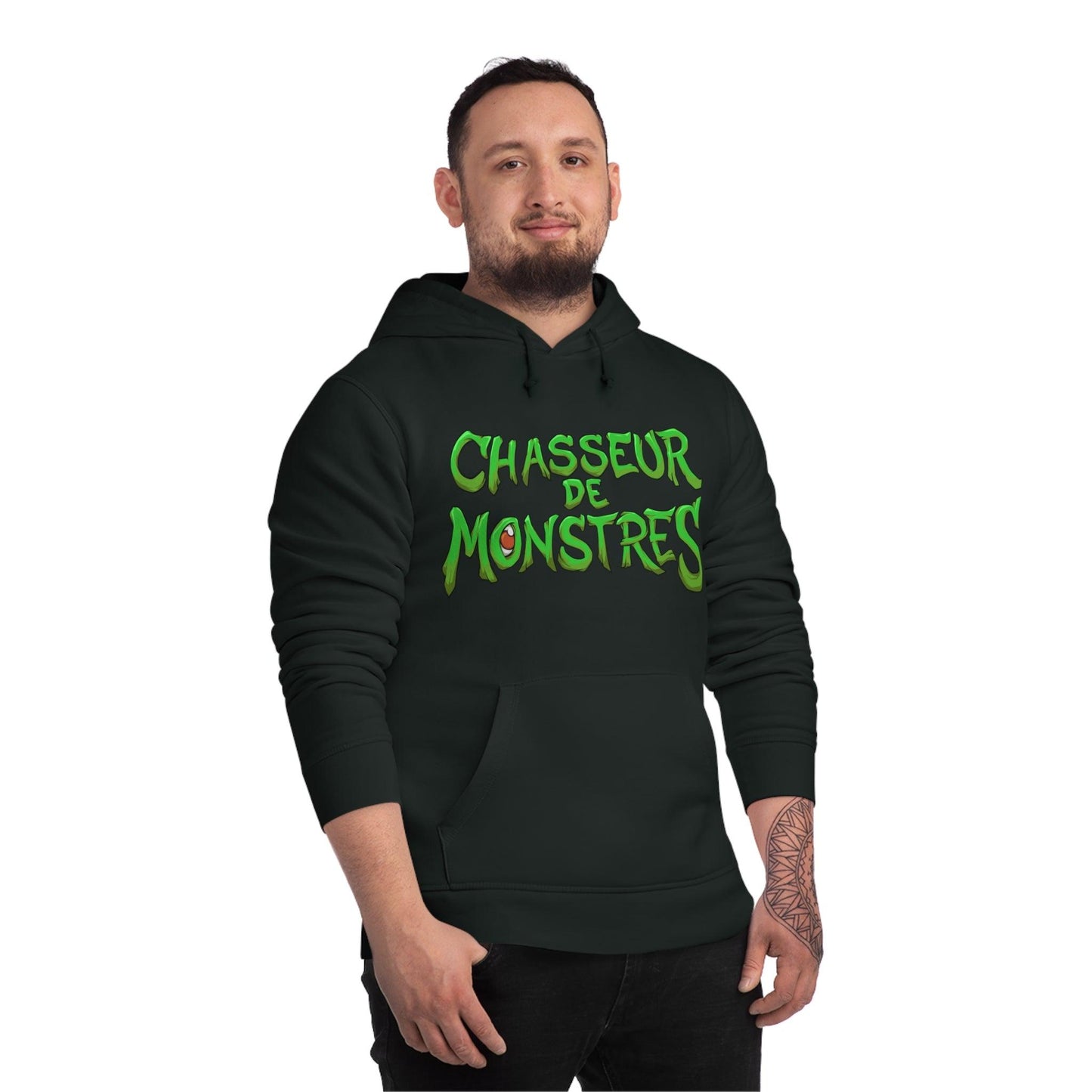 Sweat à capuche Adulte Chasseur de monstres - DiaboloStore