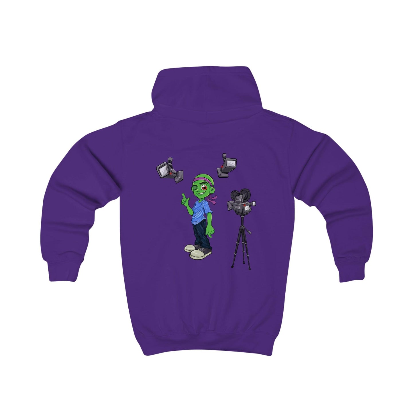 Sweat à capuche Enfant - Caméra - DiaboloStore