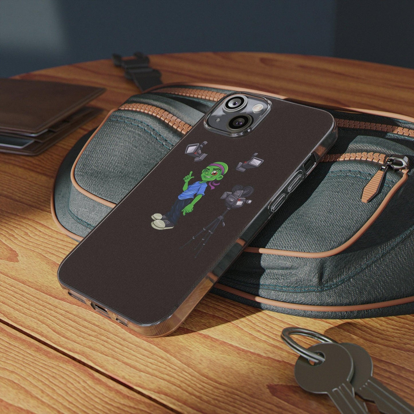 Coque iphone transparente Diabolo Caméra - DiaboloStore