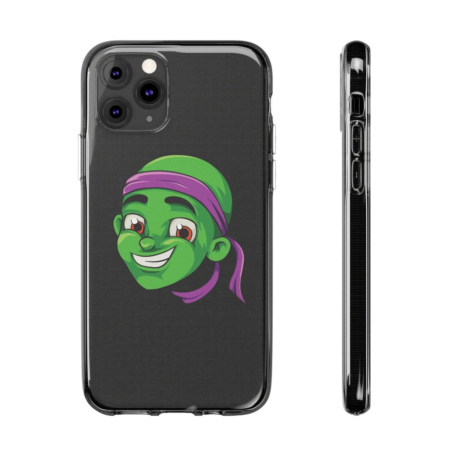 Coque iphone transparente Diabolo Head - DiaboloStore