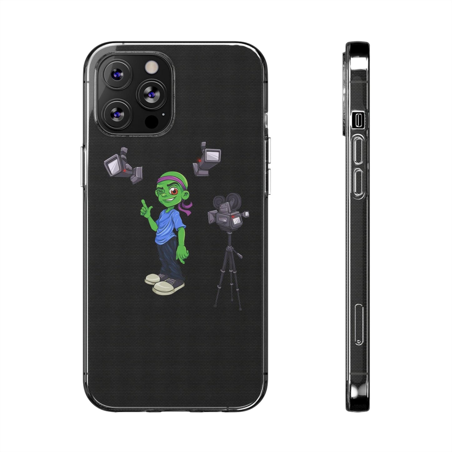 Coque iphone transparente Diabolo Caméra - DiaboloStore