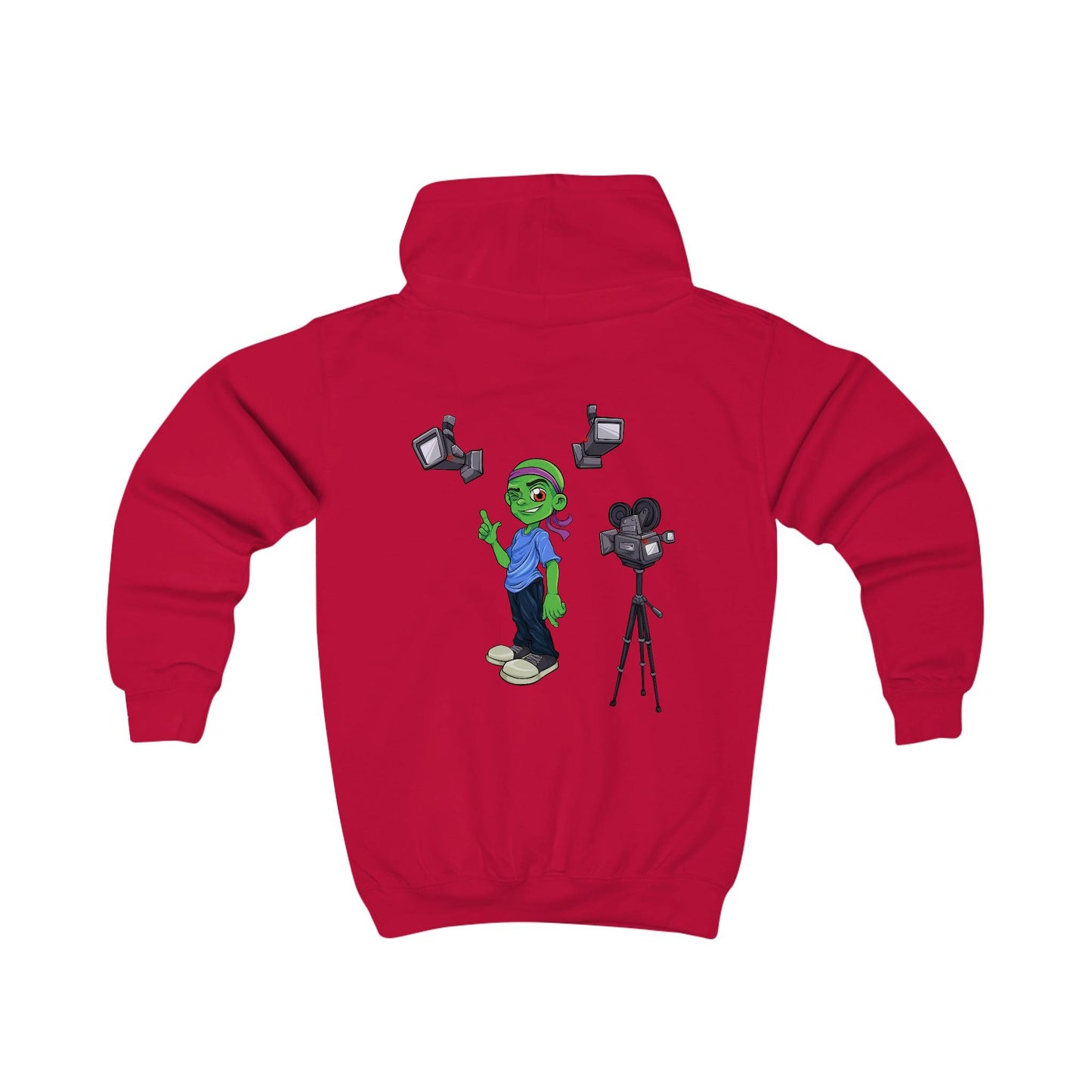 Sweat à capuche Enfant - Caméra - DiaboloStore
