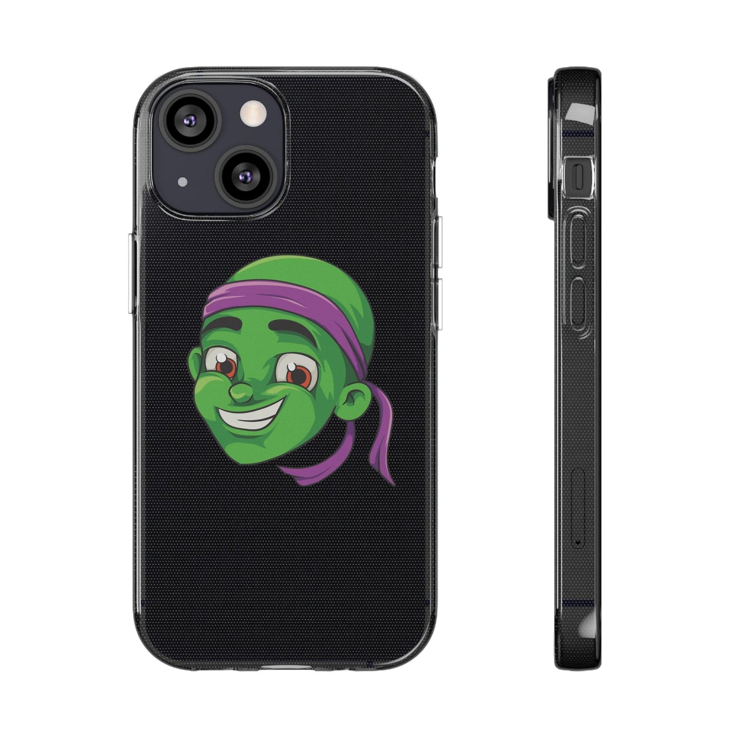 Coque iphone transparente Diabolo Head - DiaboloStore
