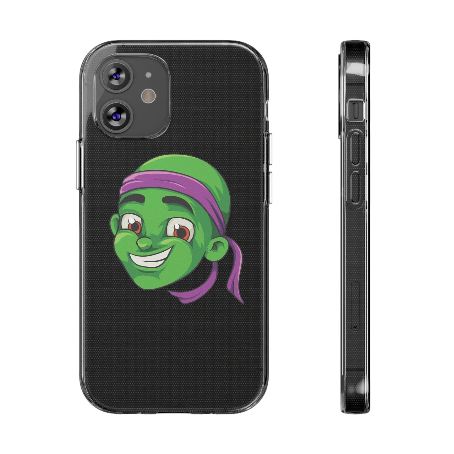 Coque iphone transparente Diabolo Head - DiaboloStore
