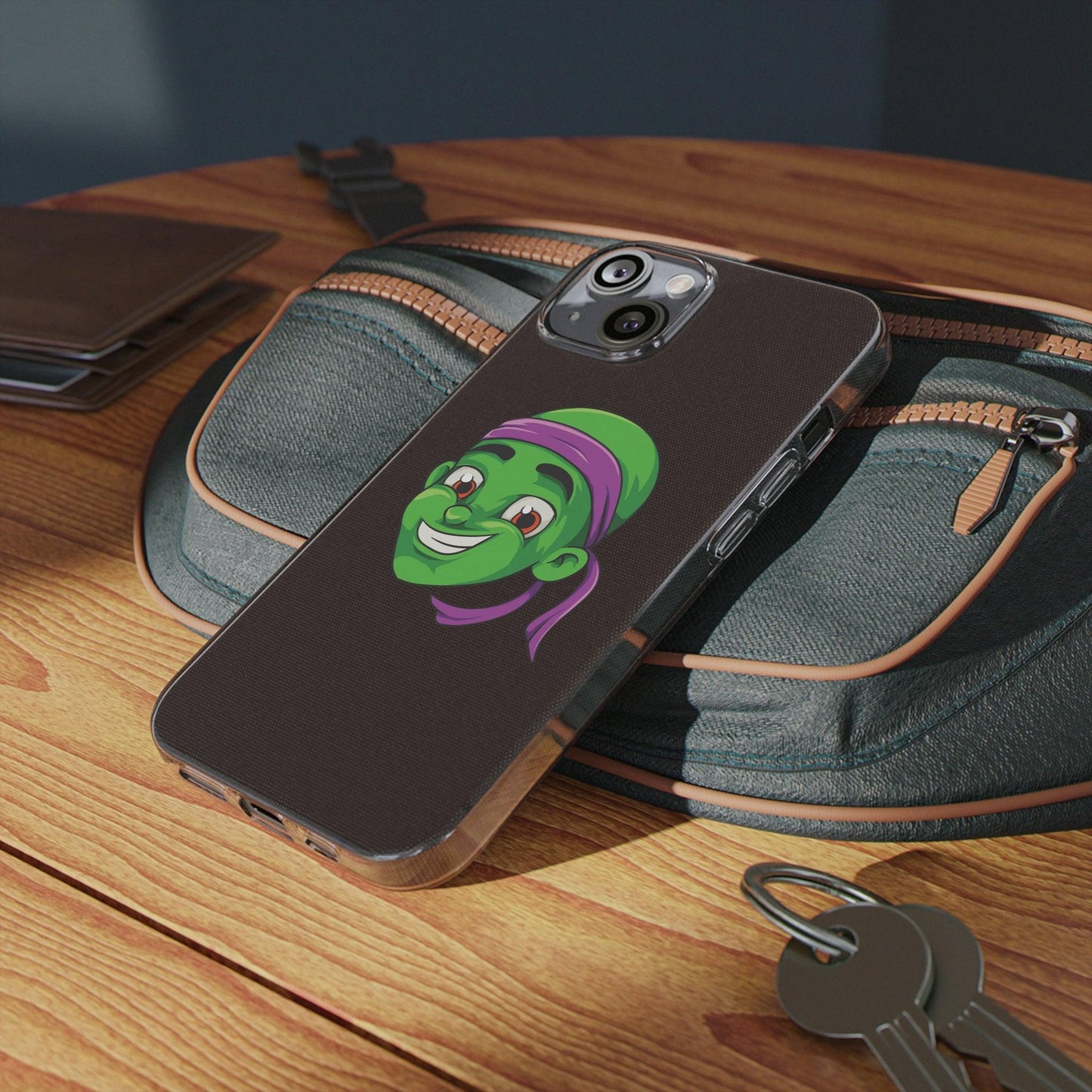 Coque iphone transparente Diabolo Head - DiaboloStore