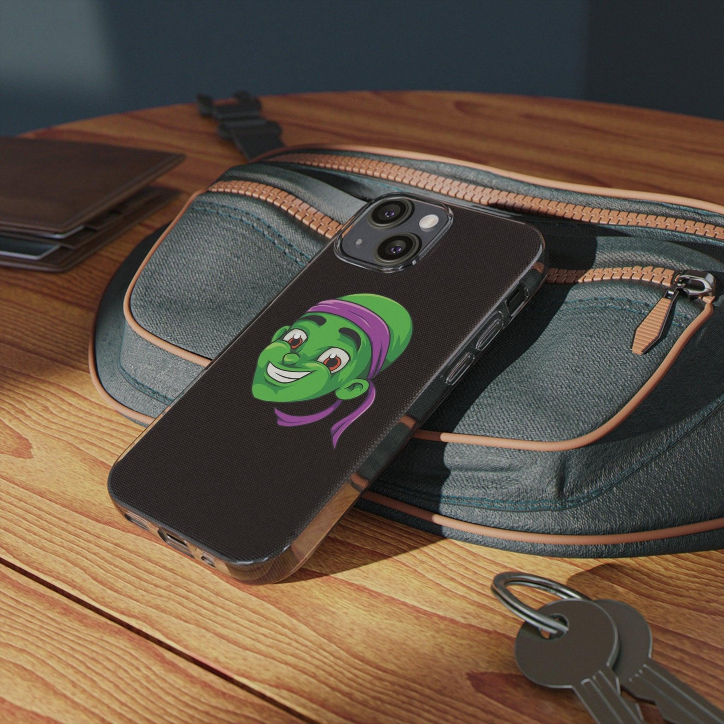 Coque iphone transparente Diabolo Head - DiaboloStore