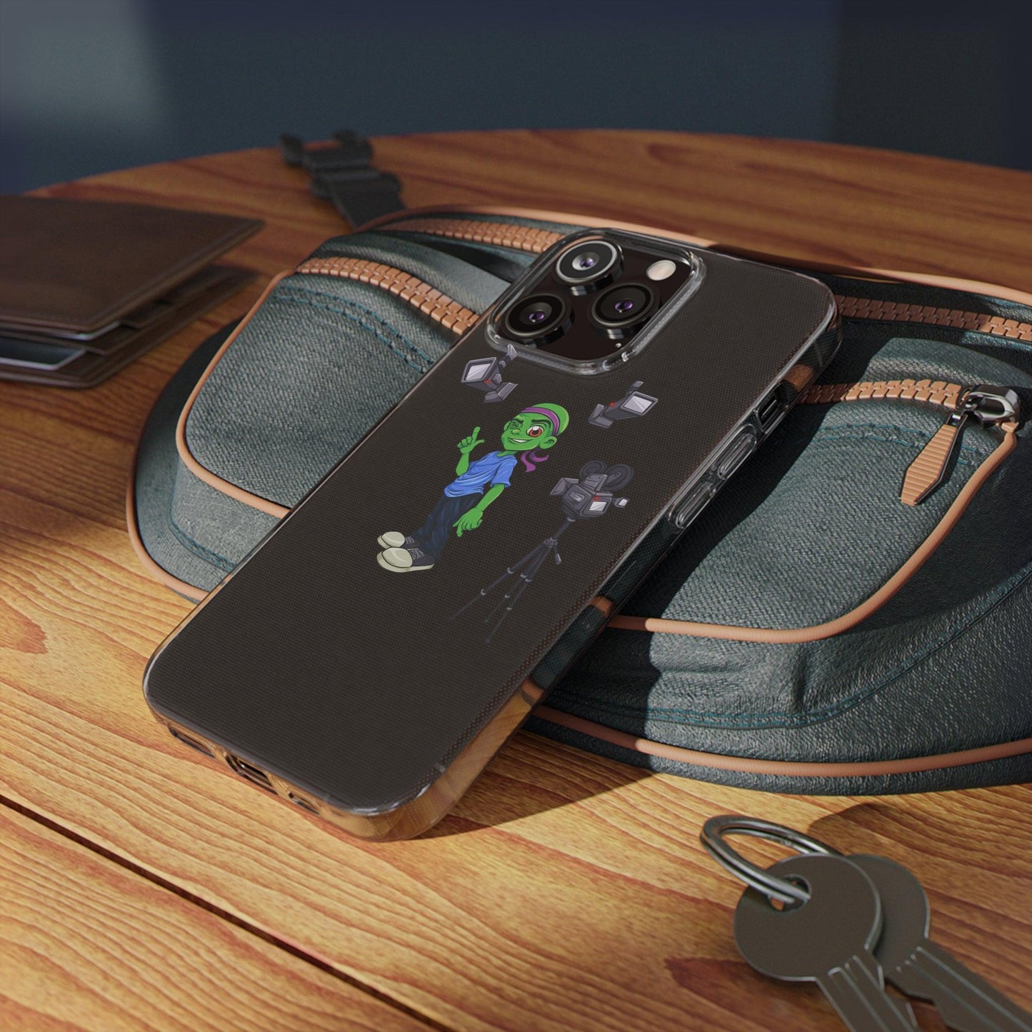 Coque iphone transparente Diabolo Caméra - DiaboloStore