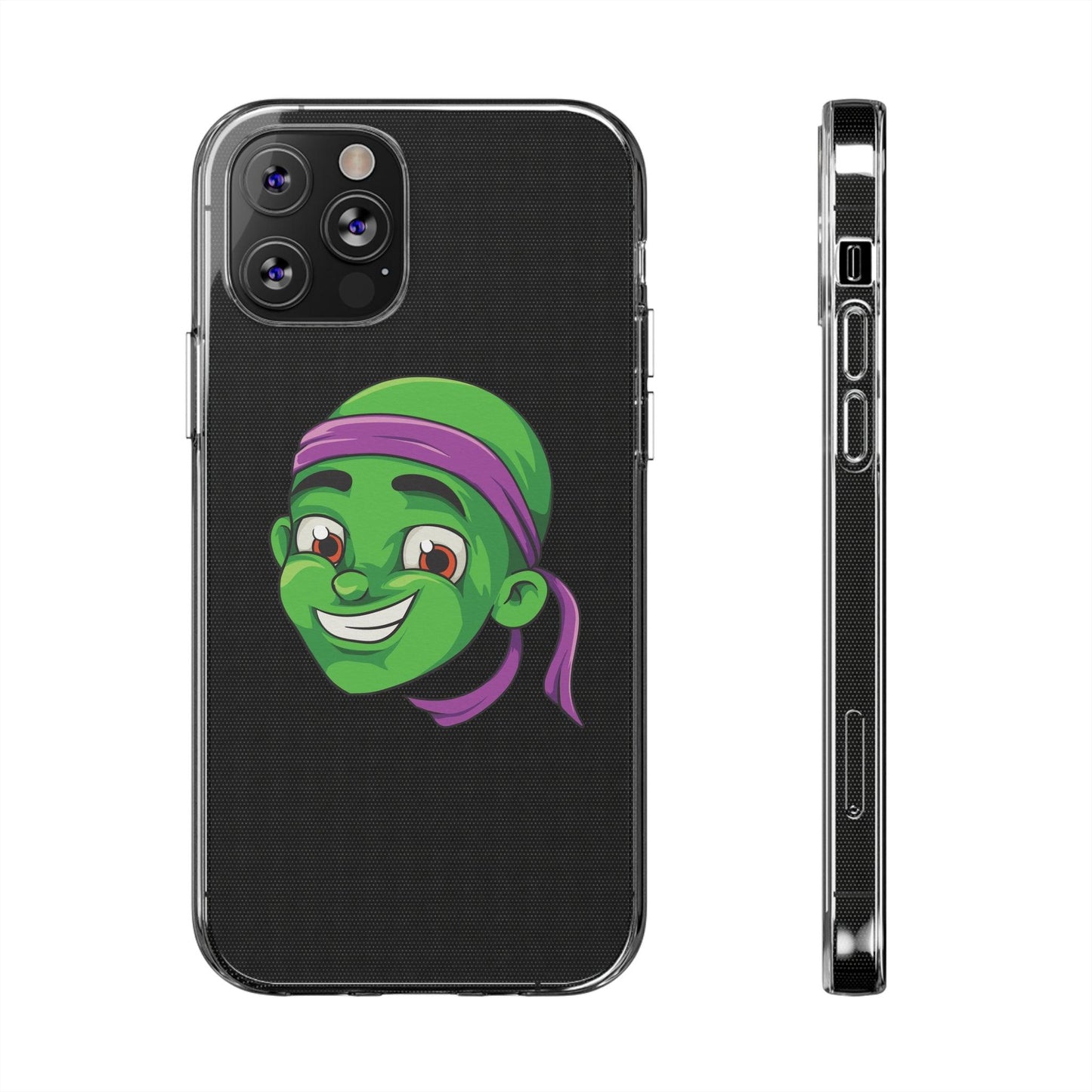 Coque iphone transparente Diabolo Head - DiaboloStore