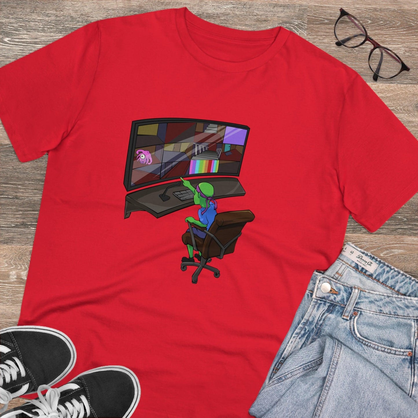 T-shirt Adulte - Surveillance - DiaboloStore