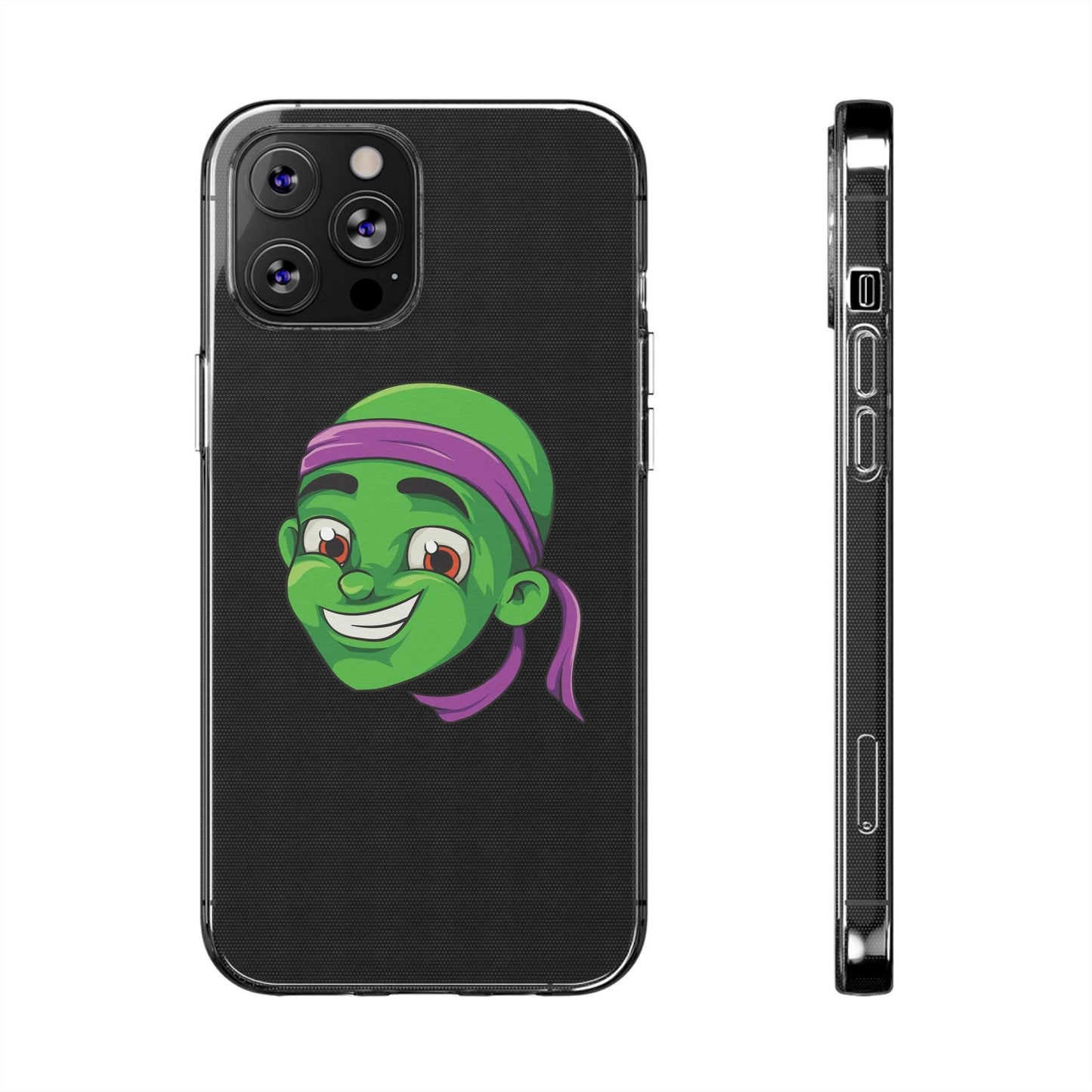 Coque iphone transparente Diabolo Head - DiaboloStore