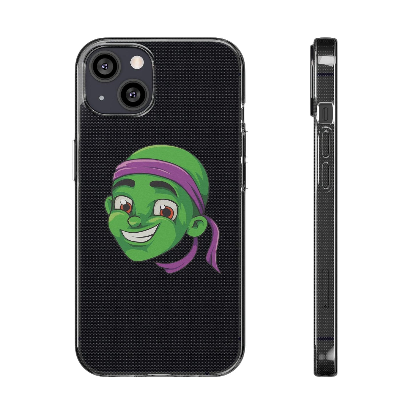 Coque iphone transparente Diabolo Head - DiaboloStore