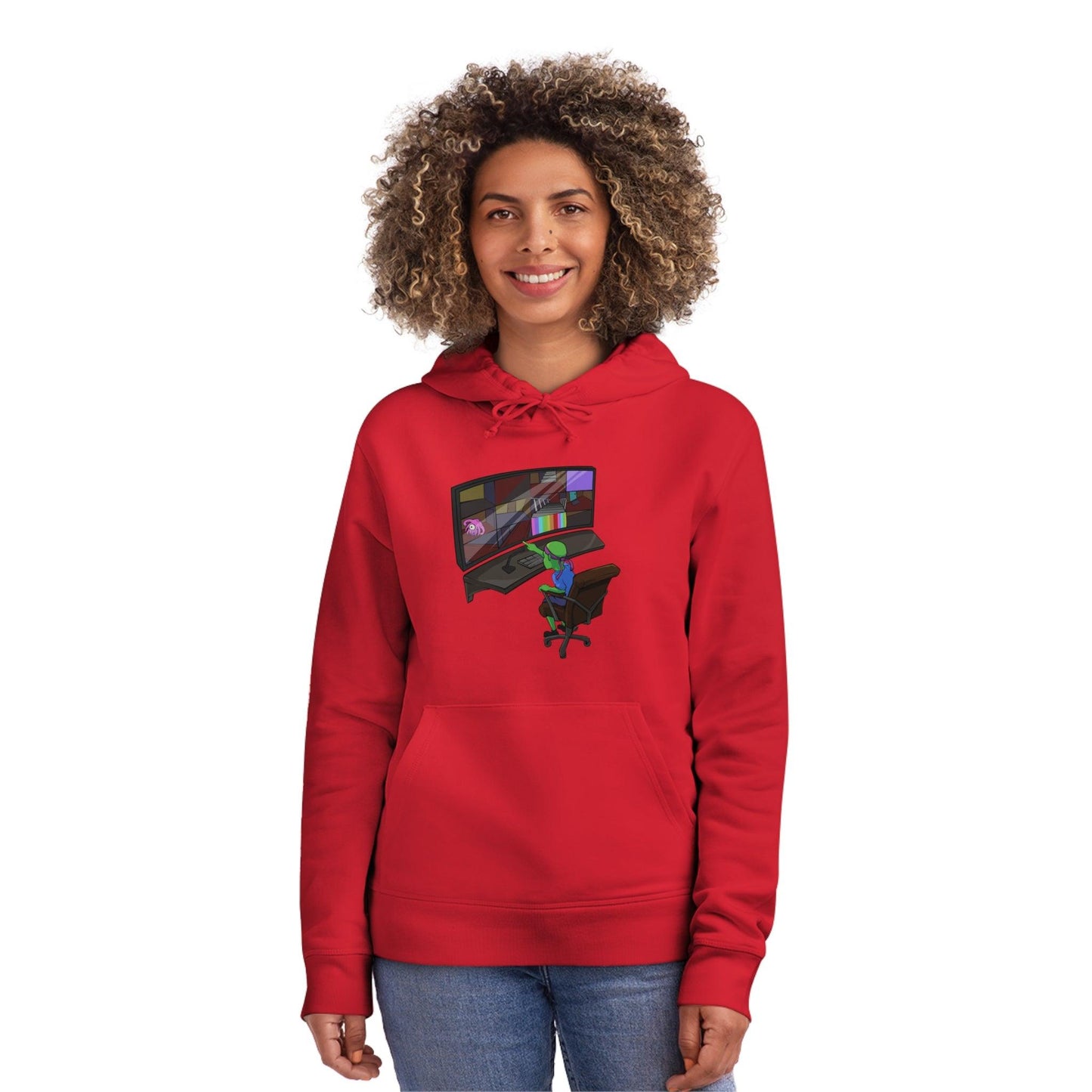 Sweat à capuche Adulte Surveillance - DiaboloStore