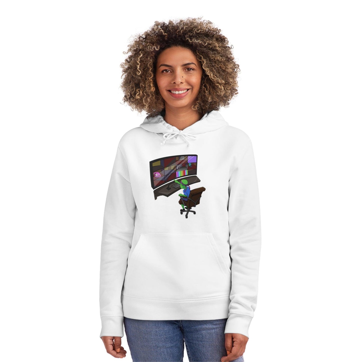 Sweat à capuche Adulte Surveillance - DiaboloStore