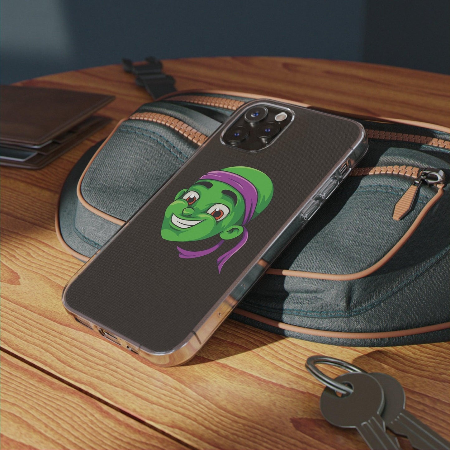 Coque iphone transparente Diabolo Head - DiaboloStore
