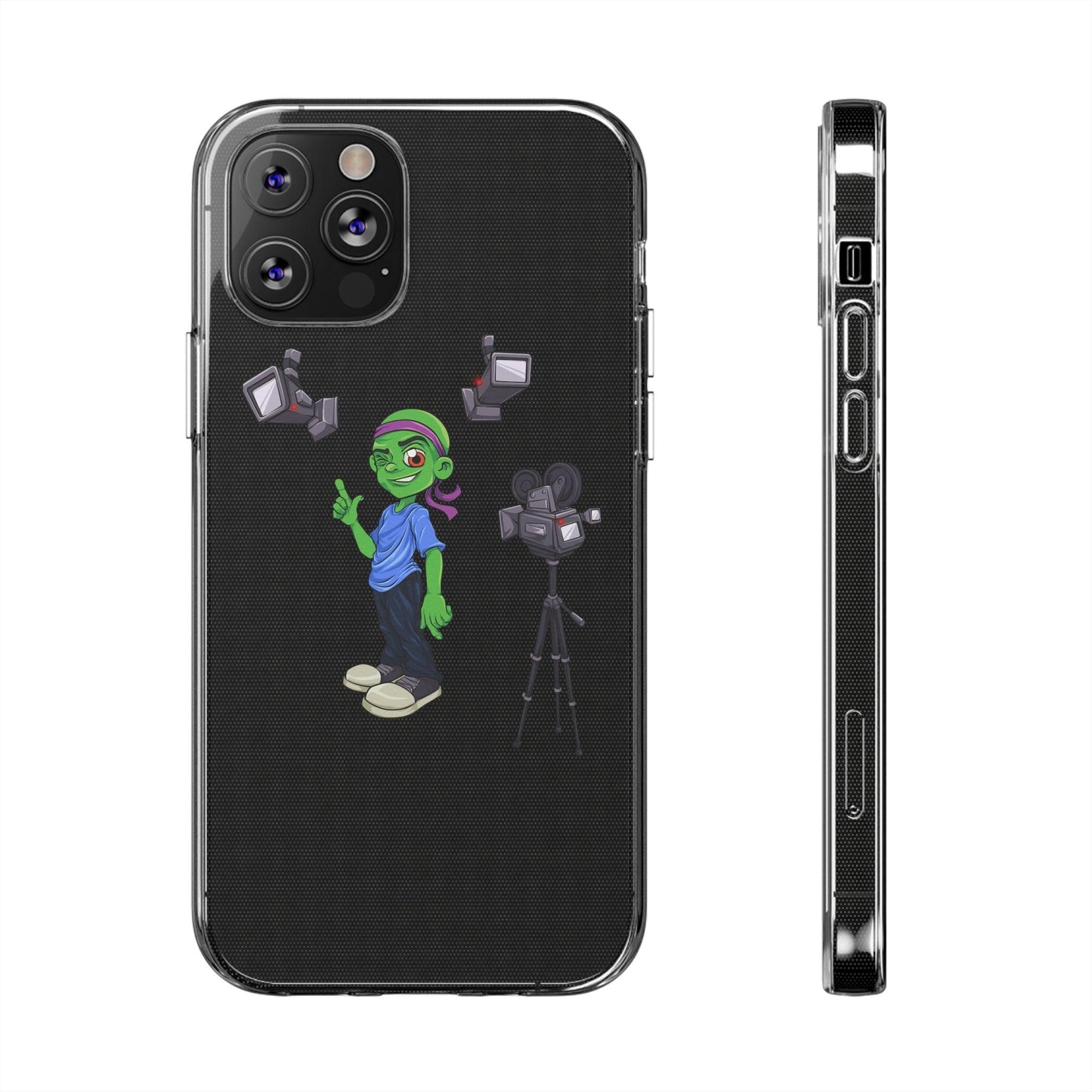 Coque iphone transparente Diabolo Caméra - DiaboloStore