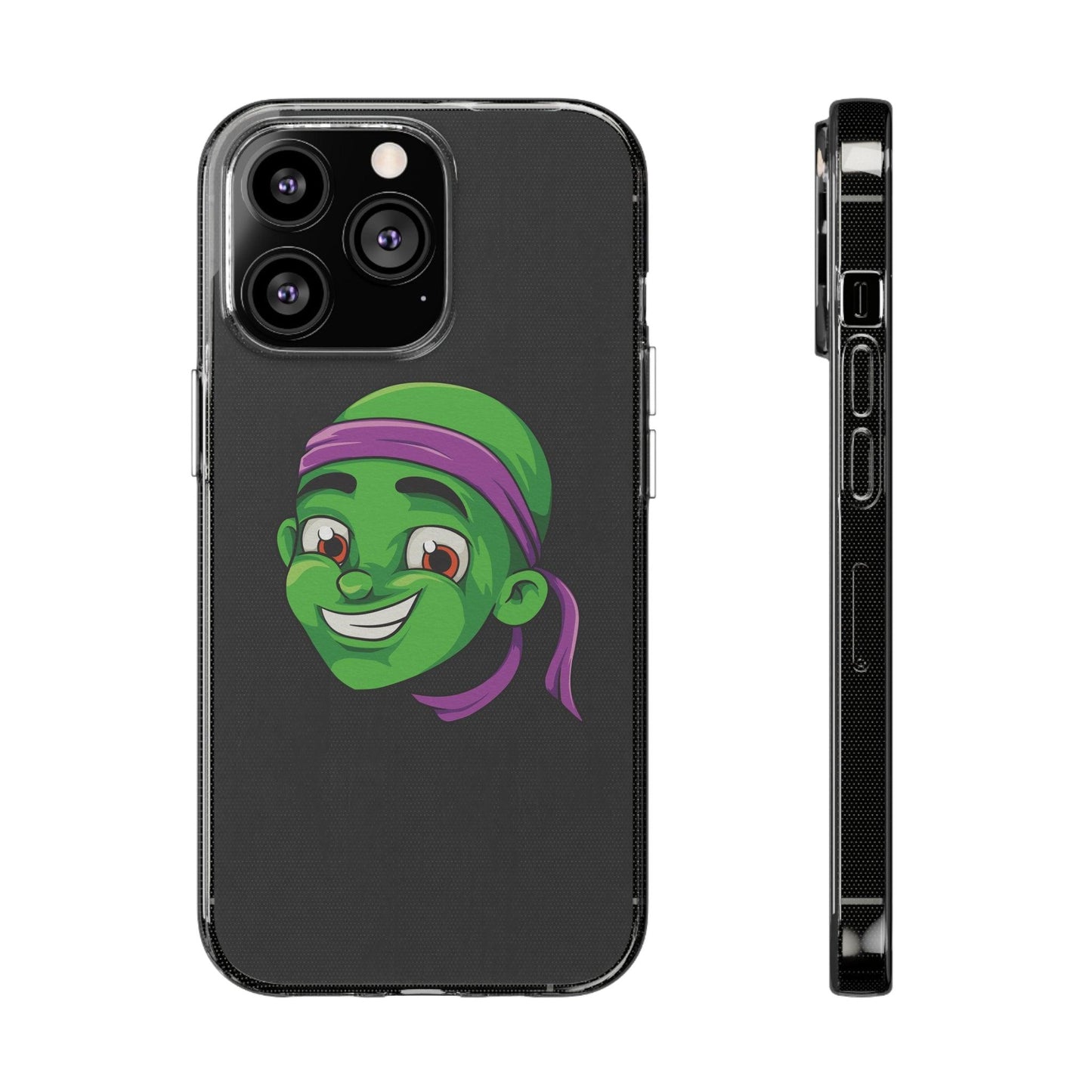 Coque iphone transparente Diabolo Head - DiaboloStore
