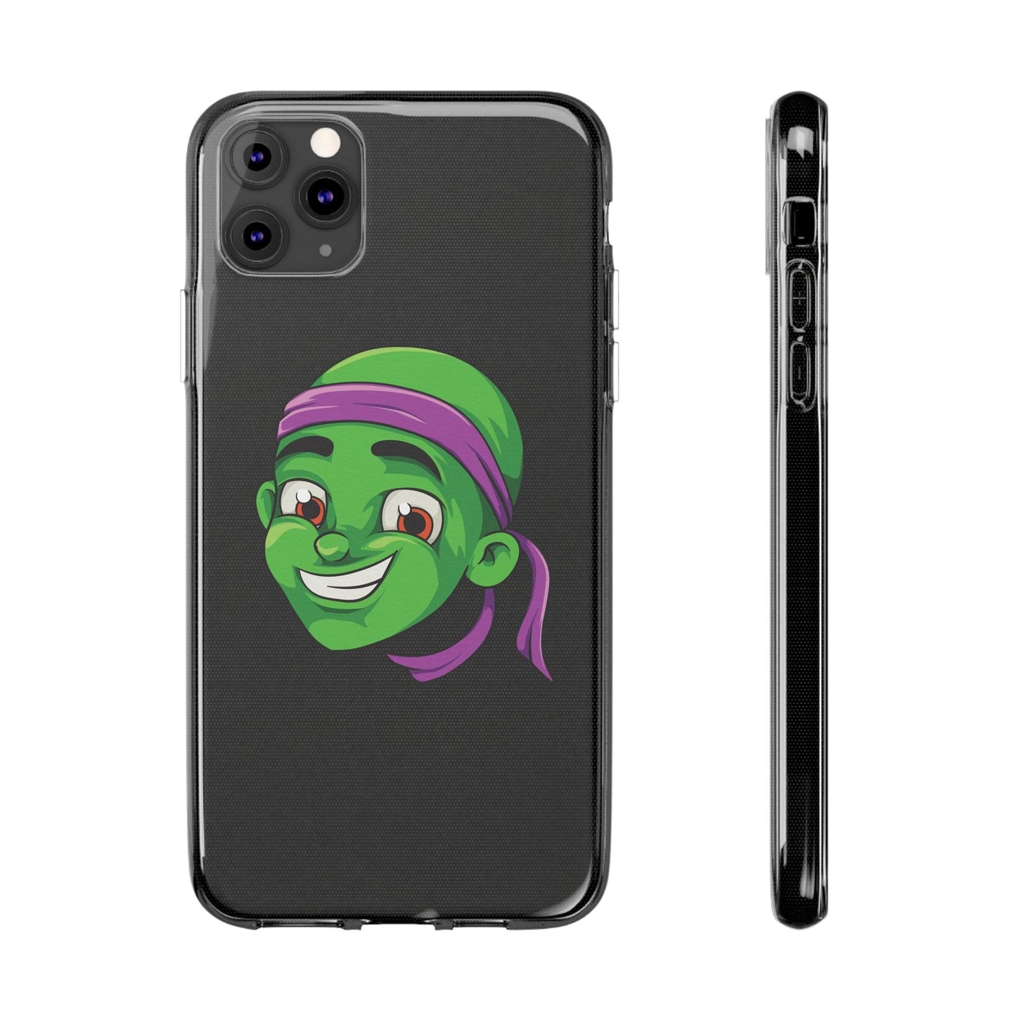 Coque iphone transparente Diabolo Head - DiaboloStore
