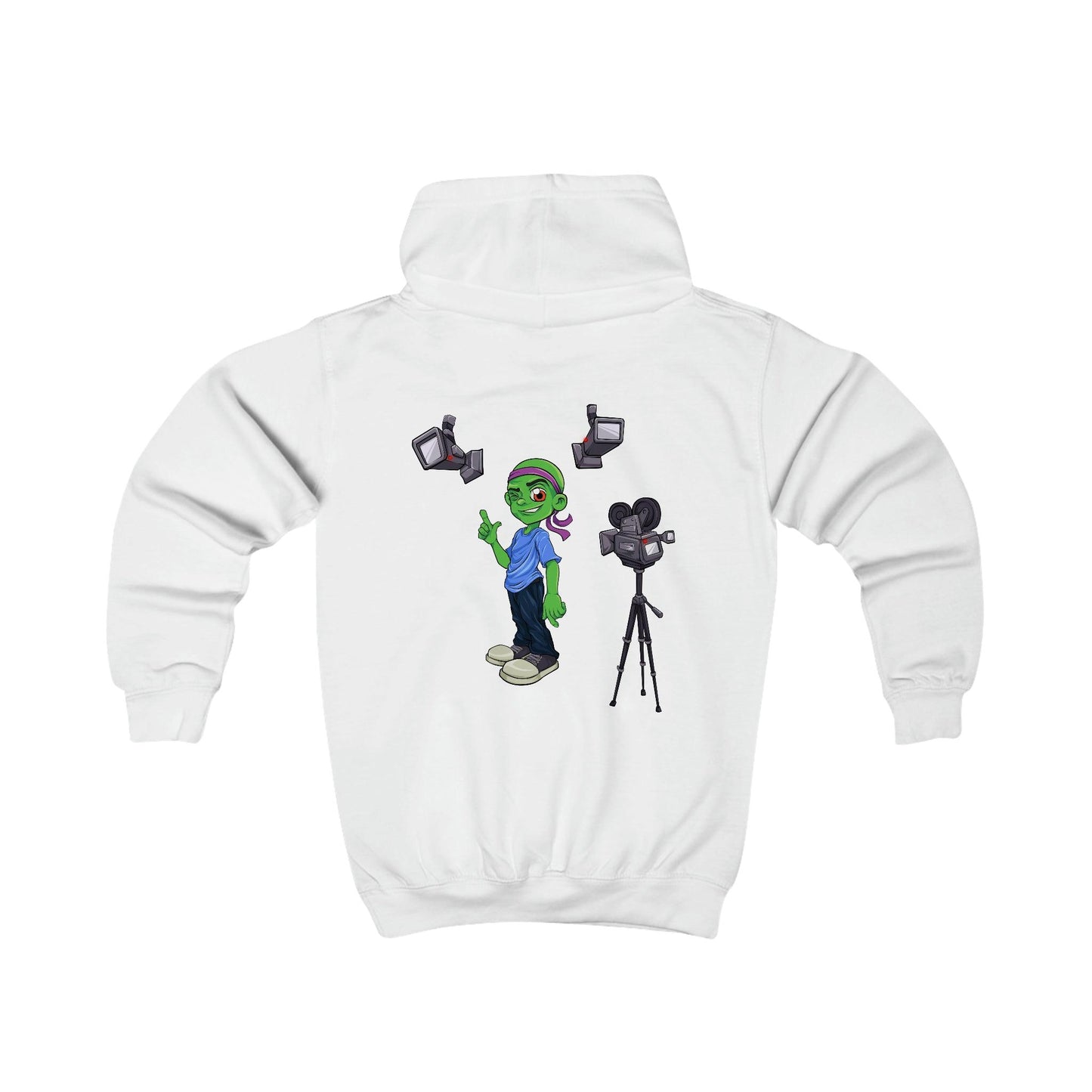 Sweat à capuche Enfant - Caméra - DiaboloStore