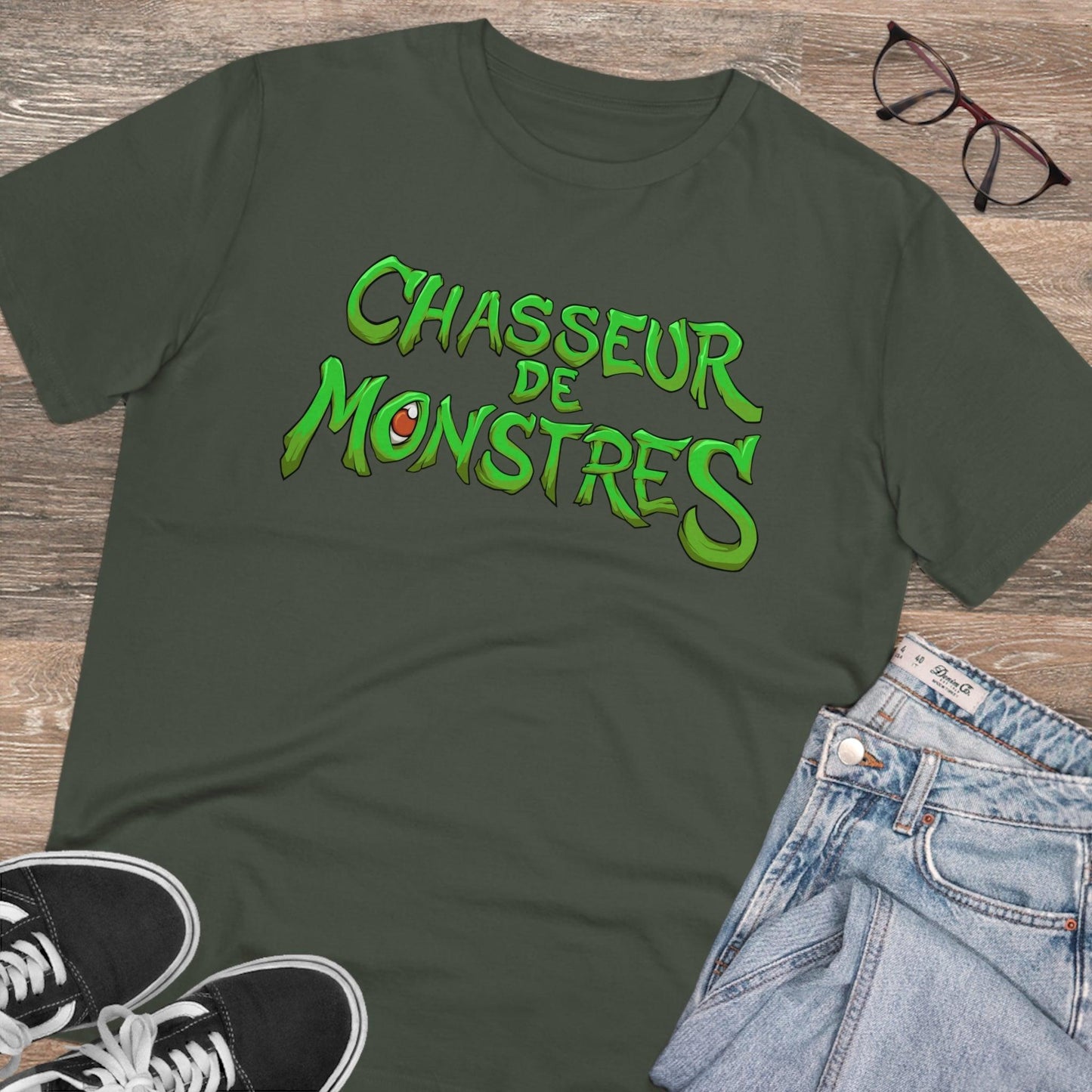 T-shirt Adulte - Chasseur de monstres - DiaboloStore