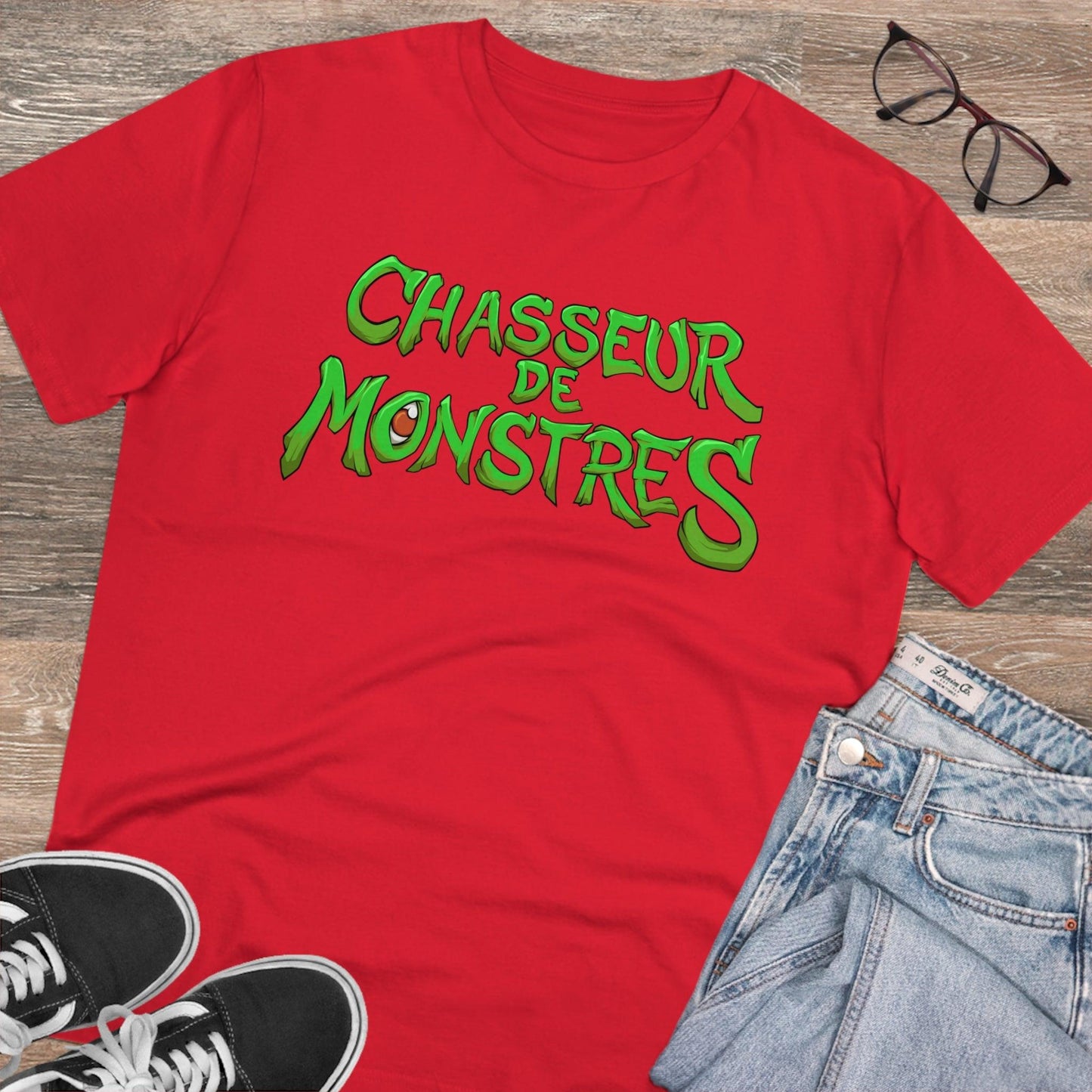 T-shirt Adulte - Chasseur de monstres - DiaboloStore