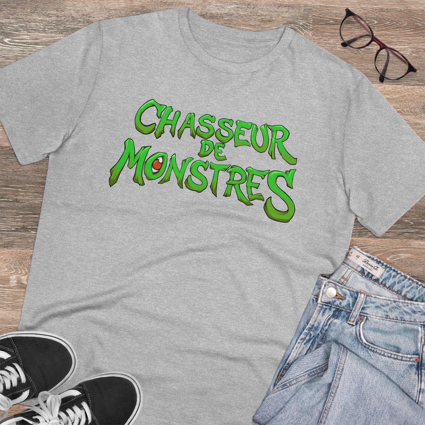 T-shirt Adulte - Chasseur de monstres - DiaboloStore